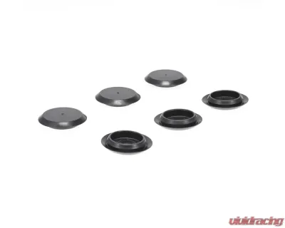 AMD Pair Black Plastic Vent Window Screw Access Hole Plugs Dodge | Plymouth A-Body | B-Body 1966-1972 - F-953