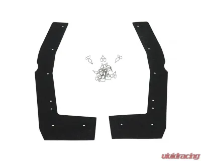 AMD Front Fender Splash Shield Seals w/ Clips Plymouth Barracuda 1967-1969 - F-FSF11