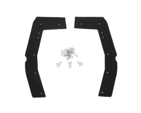 AMD Front Fender Splash Shield Seals w/ Clips Plymouth Barracuda 1967-1969