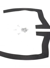 AMD Front Fender Splash Shield Seals w/ Clips Dodge Charger 1968-1969                                     - F-FSF5 - Image 3