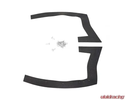 AMD Front Fender Splash Shield Seals w/ Clips Dodge Charger 1968-1969 - F-FSF5