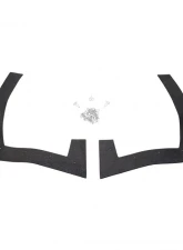 AMD Front Fender Splash Shield Seals w/ Clips Dodge Charger 1968-1969                                     - F-FSF5 - Image 4