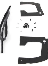 AMD 4-Piece Rear Fender Splash Shield Seals w/ Clips Dodge | Plymouth B-Body 1968-1970                                     - F-FSR02G - Image 2