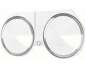 AMD Dash Carrier Lens Chevrolet Camaro | Pontiac Firebird w/ Clock Hole 1968