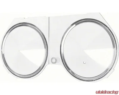 AMD Dash Carrier Lens Chevrolet Camaro | Pontiac Firebird w/ Clock Hole 1968 - K-6481587