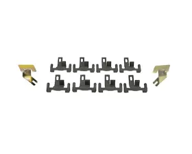 AMD 10-Piece Windshield Reveal Lower Molding Clip Set Chevrolet Camaro | Pontiac Firebird 1967-1969
