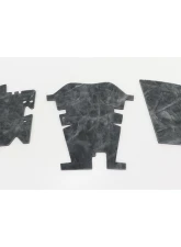 AMD 3-Piece Fiberglass Firewall Insulation Chevrolet | GMC Pickup Truck | Suburban 1947-1955                                     - R-CT116 - Image 2