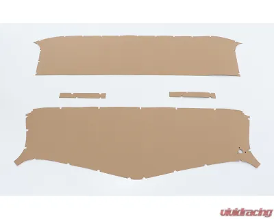AMD 4-Piece Black Interior Headliner Kit Chevrolet | GMC Pickup Truck 1947-1949 - R-CT167