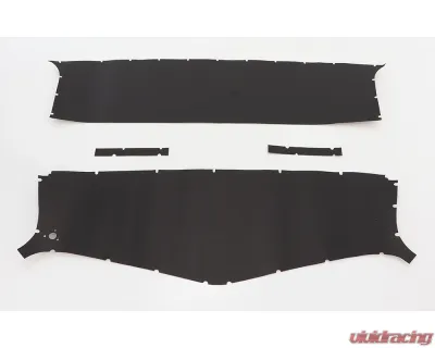 AMD 4-Piece Black Interior Headliner Kit Chevrolet | GMC Pickup Truck 1947-1949 - R-CT167