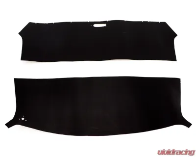 AMD 2-Piece Black Interior Headliner Kit Chevrolet | GMC Suburban 1954-1955 - R-CT179
