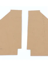 AMD Pair Black Interior Kick Panels Chevrolet | GMC Pickup Truck 1947-1955                                     - R-CT194 - Image 2