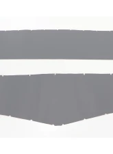 AMD 2-Piece Gray Interior Headliner Kit Chevrolet | GMC Pickup Truck 1949-1950                                     - R-CT335 - Image 2