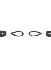 AMD Pair Front Door Lock Cylinder Gaskets Chevrolet | GMC Pickup Truck | Suburban 1946-1951                                     - R-CT565 - Image 3