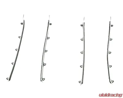 AMD 4-Piece Front Door Beltline Window Felts Ford F-100 | F-250 1953-1955 - R-FT101