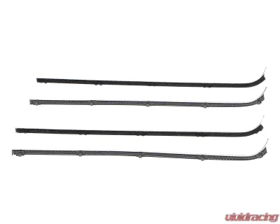 AMD 4-Piece Front Door Beltline Window Felts Ford F-100 | F-250 1953-1955 - R-FT101