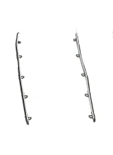 AMD 4-Piece Front Door Beltline Window Felts Ford F-100 | F-250 1956                                     - R-FT102 - Image 2