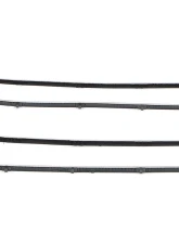 AMD 4-Piece Front Door Beltline Window Felts Ford F-100 | F-250 1956                                     - R-FT102 - Image 3