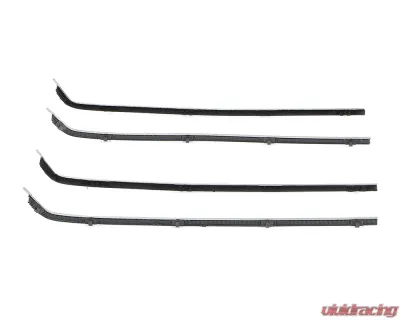 AMD 4-Piece Front Door Beltline Window Felts Ford F-100 | F-250 1956 - R-FT102