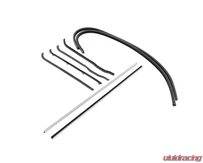AMD 8-Piece Door Window Channel Seal Kit Ford F1 | F2 Pickup Truck 1948-1952 - R-FT133