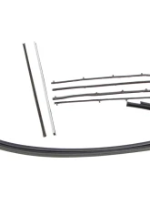 AMD 8-Piece Door Window Channel Seal Kit Ford F1 | F2 Pickup Truck 1948-1952                                     - R-FT133 - Image 3