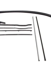 AMD 8-Piece Door Window Channel Seal Kit Ford F1 | F2 Pickup Truck 1948-1952                                     - R-FT133 - Image 3