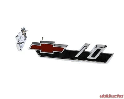 AMD Pair "10" Front Fender Emblems Chevrolet C/K Pickup Truck | Suburban 1962 - T-9225