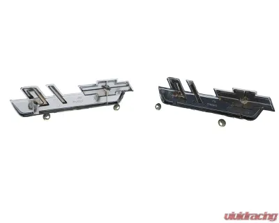 AMD Pair "10" Front Fender Emblems Chevrolet C/K Pickup Truck | Suburban 1962 - T-9225