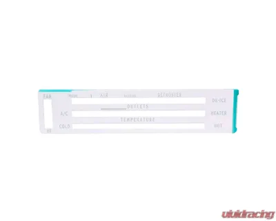 AMD Temperature Control Face w/ A/C Chevrolet | GMC C/K Pickup Truck | Suburban | Blazer | Jimmy 1967-1972 - T-9581
