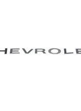 AMD "CHEVROLET" Tailgate Trim Panel Letter Set Chevrolet C/K Pickup Truck Fleetside | Blazer 1969-1972                                     - T-9652 - Image 3