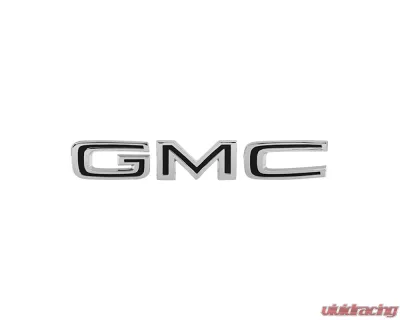 AMD "GMC" Tailgate Panel Letter Set GMC C/K Truck Pickup Fleetside | Jimmy w/ Tailgate Trim Panel 1969-1972 - T-9870