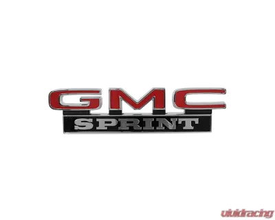AMD "GMC SPRINT" Tailgate Emblem GMC Sprint 1971-1972 - T-9879