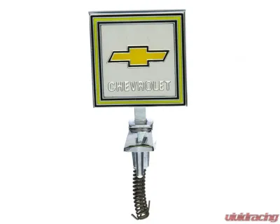AMD Bowtie Hood Ornament Assembly Chevrolet C/K Pickup Truck | Blazer | Suburban 1977-1980 - T-9900