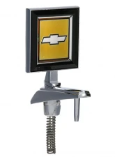 AMD Bowtie Hood Ornament Assembly Chevrolet C/K Pickup Truck | Blazer | Suburban 1981-1987                                     - T-9901 - Image 3