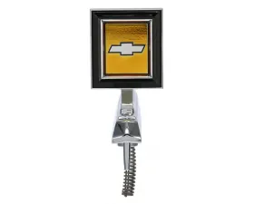 AMD Bowtie Hood Ornament Assembly Chevrolet C/K Pickup Truck | Blazer | Suburban 1981-1987
