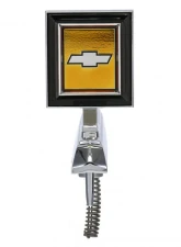 AMD Bowtie Hood Ornament Assembly Chevrolet C/K Pickup Truck | Blazer | Suburban 1981-1987                                     - T-9901 - Image 3