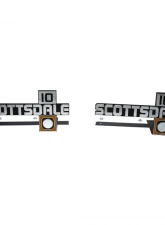 AMD Pair "Scottsdale 10" Fender Emblems Chevrolet C/K Truck 1981-1991                                     - T-9908 - Image 3