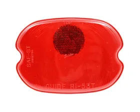 AMD Single Lamp Taillight Lens Chevrolet | GMC Truck Suburban Panel w/ Rear Cargo Doors 1947-1956