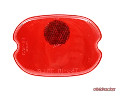 AMD Single Lamp Taillight Lens Chevrolet | GMC Truck Suburban Panel w/ Rear Cargo Doors 1947-1956 - T-A9050