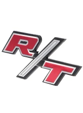 AMD LH/RH "R/T" Hood Scoop Side Emblem w/ Mounting Studs Dodge Charger 1970                                     - T-MP6050 - Image 2
