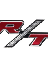 AMD LH/RH "R/T" Hood Scoop Side Emblem w/ Mounting Studs Dodge Charger 1970                                     - T-MP6050 - Image 3