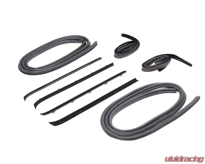 AMD 8-Piece Front Door Window Channel Kit Chevrolet | GMC C/K Pickup Truck | Blazer | Jimmy | Suburban 1977-1980 - U-KG1008-8