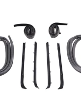 AMD 8-Piece Front Door Window Channel Kit Chevrolet | GMC C/K Pickup Truck | Blazer | Jimmy | Suburban 1977-1980                                     - U-KG1008-8 - Image 3