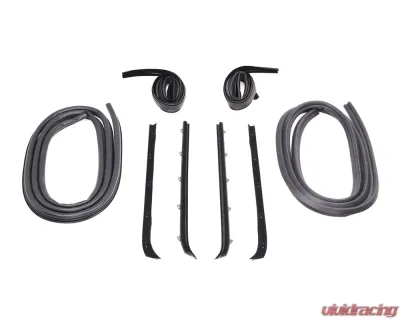 AMD 8-Piece Front Door Window Channel Kit Chevrolet | GMC C/K Pickup Truck | Blazer | Jimmy | Suburban 1977-1980 - U-KG1008-8