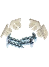 AMD 8-Piece License Plate Hardware Kit GM Cars | Trucks 1967-1988                                     - X102-3067-4S - Image 2