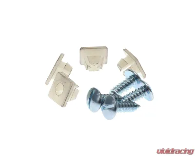 AMD 8-Piece License Plate Hardware Kit GM Cars | Trucks 1967-1988 - X102-3067-4S