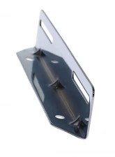 AMD Chrome Front License Bracket Chevrolet Pickup Truck | Suburban 1954-1955                                     - X102-4054-C - Image 2