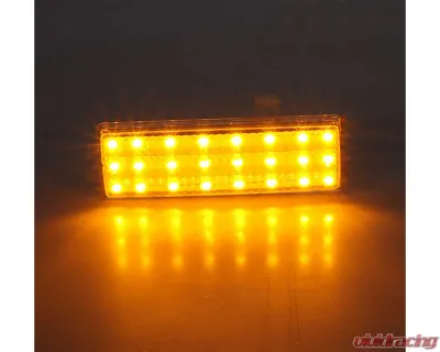 AMD 24 Amber LED Clear Park Lamp Lens Chevrolet Truck | Suburban 1947-1953 - X135-4047-1D