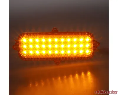 AMD 33 Amber LED Amber Park Lamp Lens Chervolet C/K Truck | Suburban 1960-1966 - X135-4060-DA