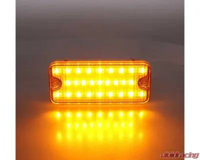AMD 27 Amber LED Amber Park Lamp Lens Chevrolet C/K Truck | Suburban 1967-1968 - X135-4067-D