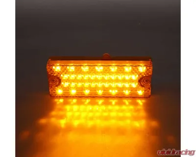 AMD RH 36 Amber LED Amber Park Lamp Lens Chevrolet C/K Truck | Blazer | Suburban 1969-1970 - X135-4069-DAR